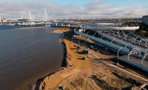 На намывных территориях Петербурга появятся школы, детсады и поликлиники